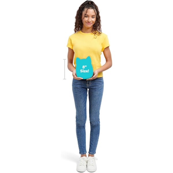 Alkuperäinen 8-tuumainen Emily-lelu, jossa kimaltavat korvat ja vatsa - Keskikokoinen erittäin pehmeä virallinen Jazwares-pehmolelu