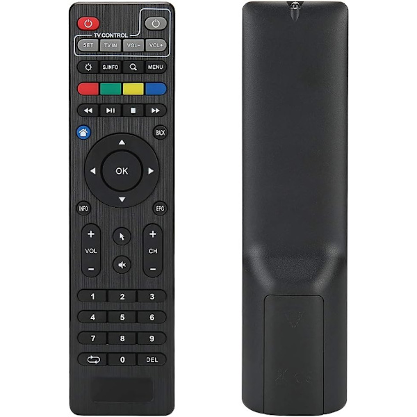Tvip fjärrkontroll Tvip fjärrkontroll Abs Svart Tv TV Box fjärrkontroll för Tvip412 Tvip415 Tvip605 Tvips300-Xin