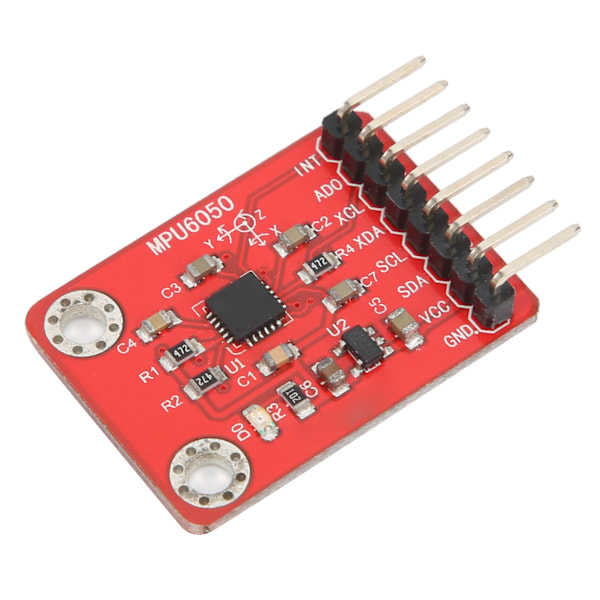 MPU6050 6-akset akselerometer og gyroskop sensor modul 16-bit AD-konverter datautgang