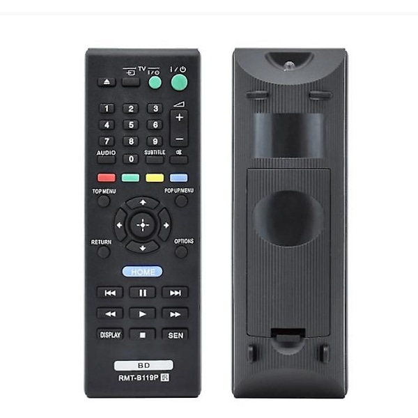 RMT-B119P Korvaava kaukosäädin sopii Sony Blu-ray Disc DVD-soittimille Bd Bdp-bx510 Bdp-s1100 Bdp-s19 - Perfet