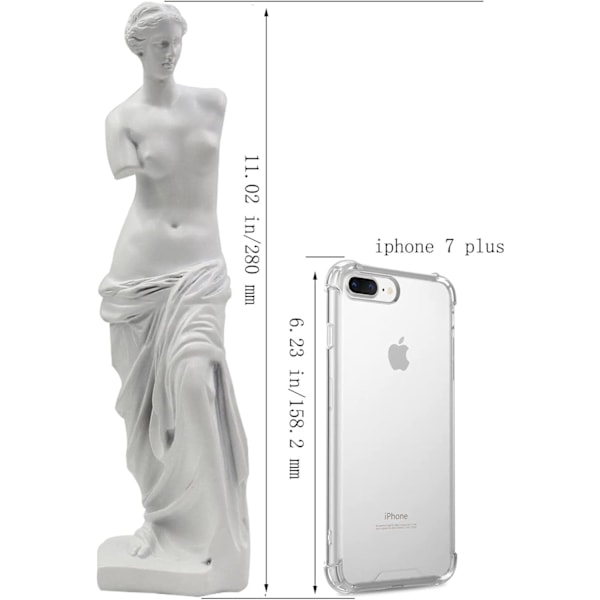 Venus de Milo statue, gresk-romersk mytologi gudinne Afrodite