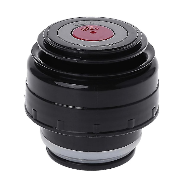5,2-7,5 cm Termokandeprop Nem at Bruge og Rengøre Bærbar Universal Krus 5.2cm-black red