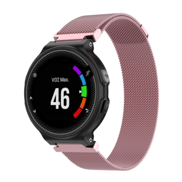 Milanese-ranneke Garmin Forerunner 235 -kelloon, 22 cm Pink