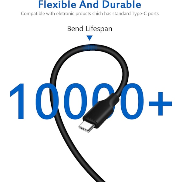 Laddare för HP bärbar dator 65w 45w Usb C snabb strömadapter