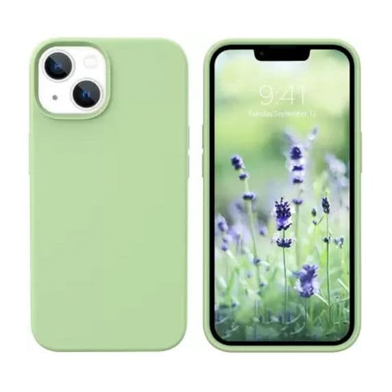 Mobildeksel Silikon iPhone 13 Mini - Grønn(xh)