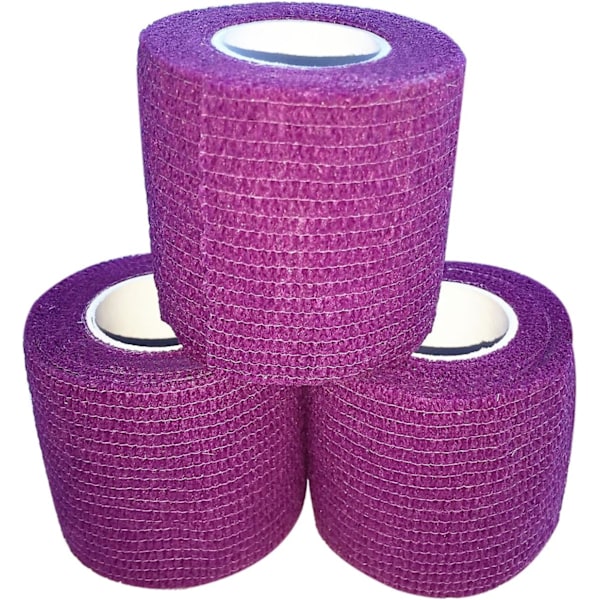 Grip Tape - Hockey, Baseball, Lacrosse, Kaikki mitä tarvitset parempaan pitoon - 2 tuumaa x 15 jalkaa (3 kpl)