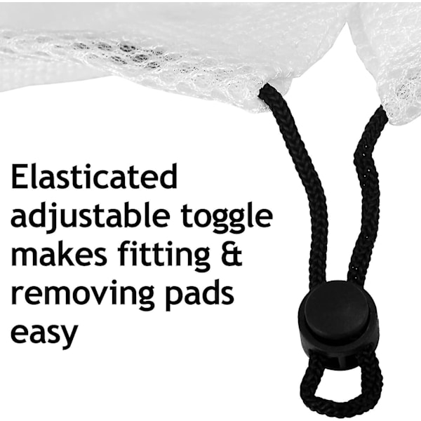 Rengöringspads för hårda golv Kompatibla med Morphy Richards 720020 720021 720502 9 i 1 Ångmopp (4-pack)