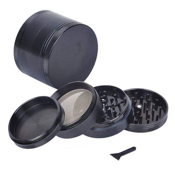 Sinkkiseoksesta valmistettu savumurskain 40mm metallinen 4-kerroksinen savumurskain 4-kerroksinen savumurskain