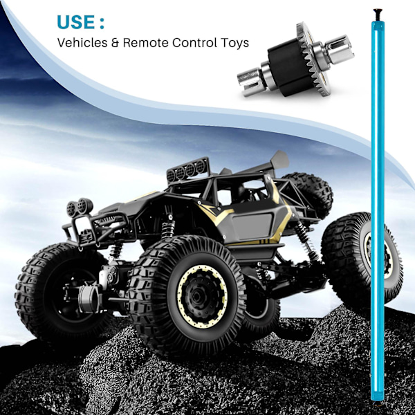 Rc DIY-osat A959 A979 A959-b A979-b RC-autolle Metalliset päivitystarvikkeet Metallivaihteisto Differentiaali A