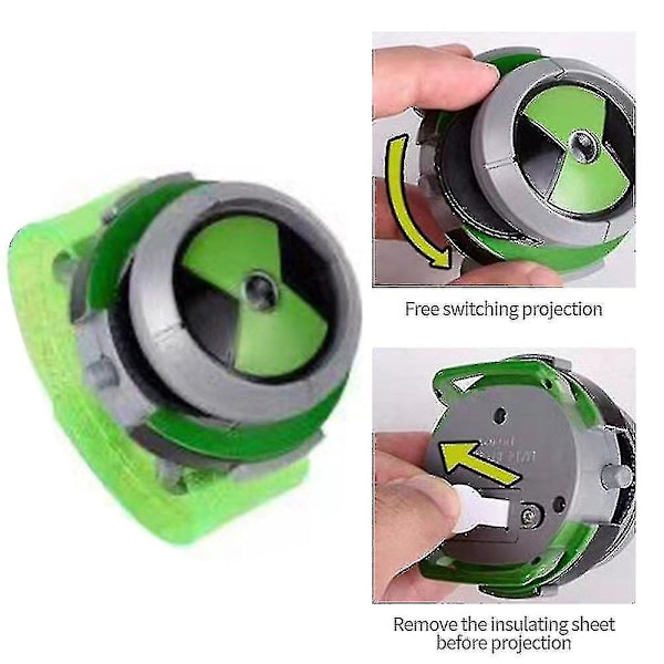 Ben 10 klockleksaker Ben 10 Omnitrix klocka för barn Ben Ten Ultimate Alien projektor klocka spel actionfigur födelsedagspresenter