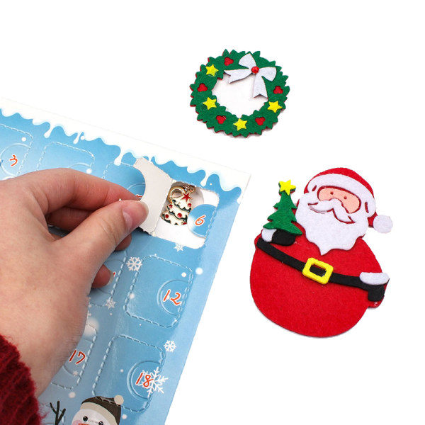 24 Countdown Kalender Advent Overraskelse Blind Box Sett A1