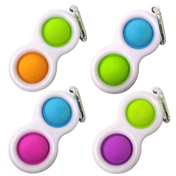 3-pack - Mini Simple Dimple Pop It Fidget Leksaker - Leksak