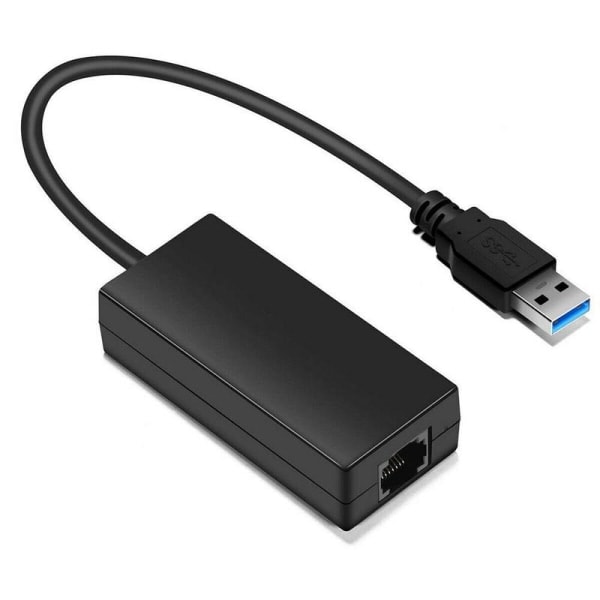 För Nintendo Switch Wii/PC USB 3.0 1000Mbps LAN-adapter Nätverk