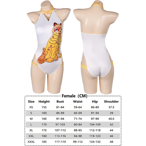 ABBA Asu Cosplay Naamiaisasu ABBA Tyttö Anni Agnetha Benny Bjorn Cosplay 70-luku Naiset Miehet Vintage Paita Halloween Karnevaali Asu【HY】 S Anni-Frid Swimsuit