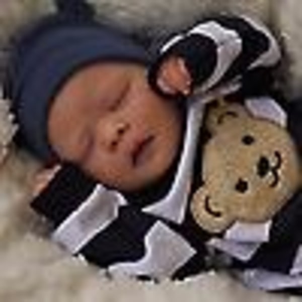 16 tommer Reborn Baby Dukker Fuld Krop Silikone Realistisk Bebe Boneca Nyfødt Sovende Dreng Bløde Legetøj Til Børn Børnegaver