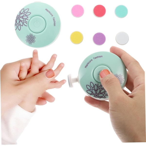 Elektrisk nagelfil automatisk portabel elektrisk nagelfilsborr Pink