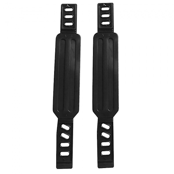 2-pack Pedalremmar Universella pedalremmar för motionscykel spinningcykel