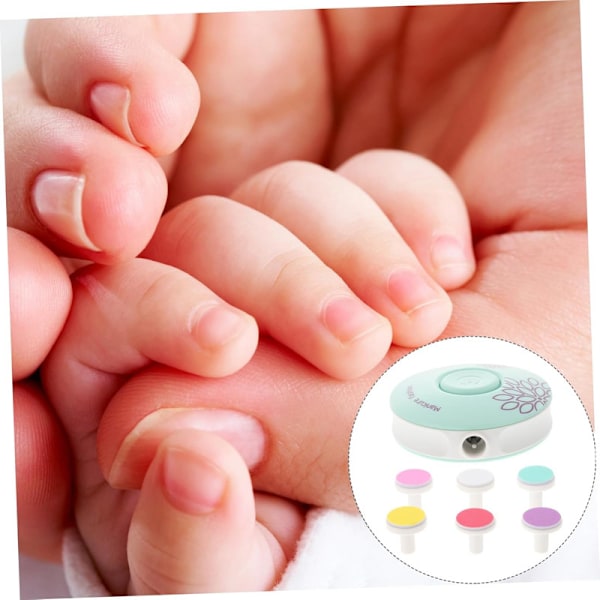 Elektrisk nagelfil automatisk portabel elektrisk nagelfilsborr Green