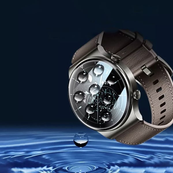 5 kpl pyöreää universaalia rannekellolasin suojakalvoa 30 mm 41MM