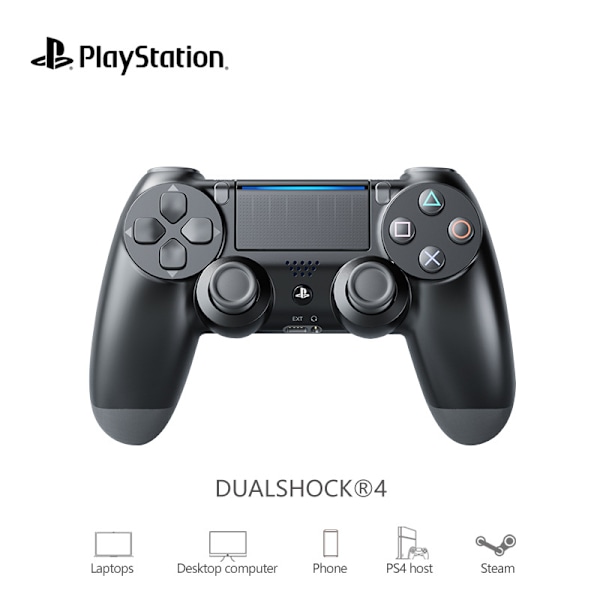 2-pak PS4 Controller DoubleShock Kablet til PlayStation 4 Sort【HY】