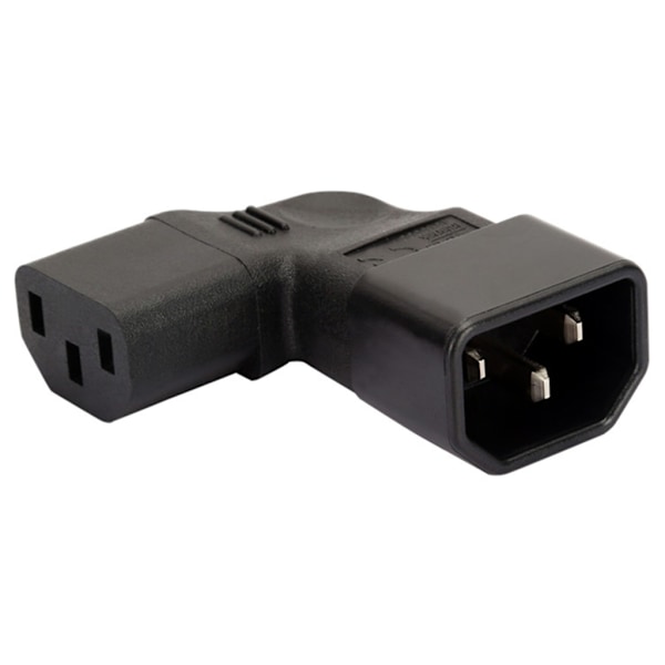IEC 320 C14 Han til IEC320 C13/C5/C7 Hun Adapter Konverteringsstik 3 Ben Stik
