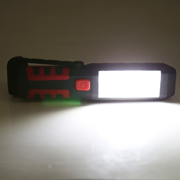 LED-arbetslampa Magnetisk ficklampa utomhuslampa 360 graders COB utomhusbelysning