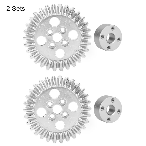 2 sets of bevel gears zinc alloy aluminum bearing 22mm industrial robot parts for FRC