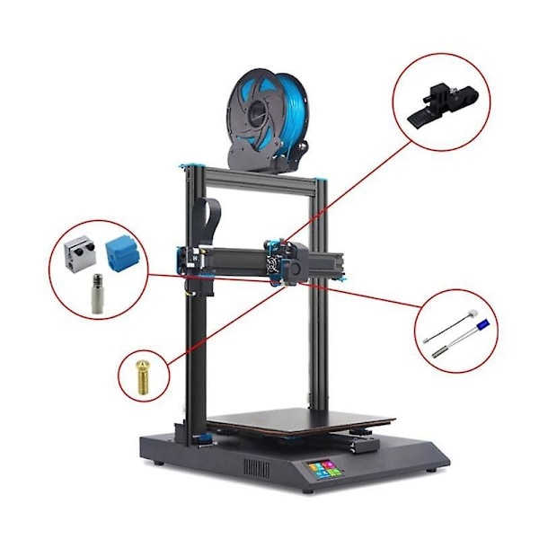 Til artillery 3d printer sidewinder x1 genius dyse hotend