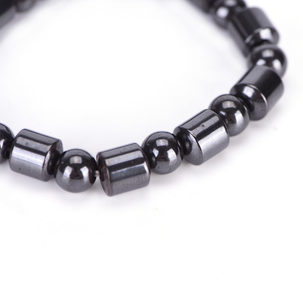 Nytt Biomagnetism Hälsoarmband Svart Black Adjustable