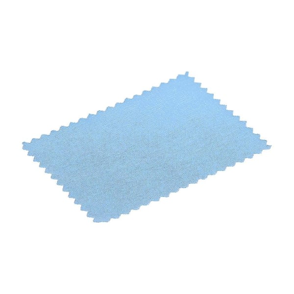 100 st/förpackning Glasögon Tyg Linsrengöring Dammborttagare Bärbara Wipes Non-woven Fa