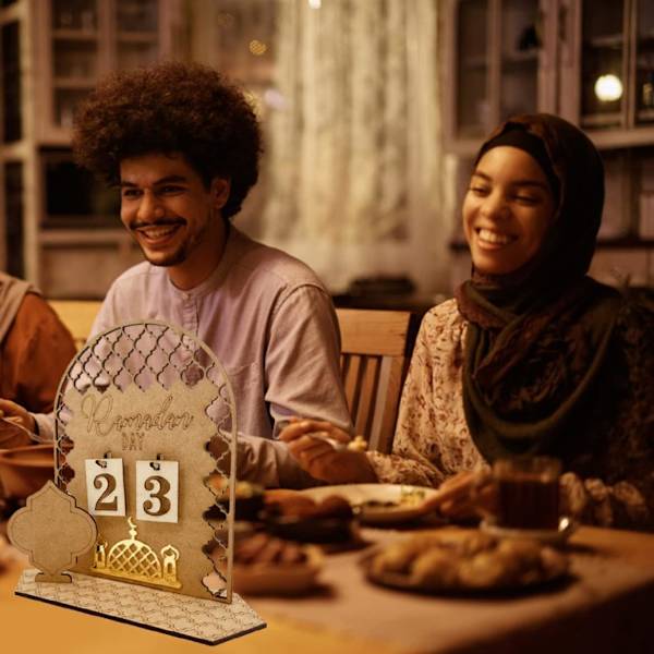 Ramadanin Adventi-kalenteri, Puinen Laskurikalenteri, Koti Sisustus