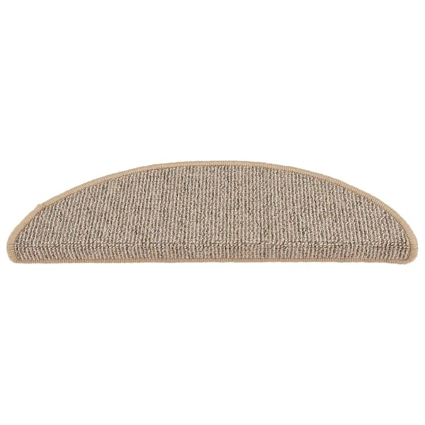 vidaXL Trappetrin Måtter 15 stk. Brun 56x17x3 cm Brown Brown