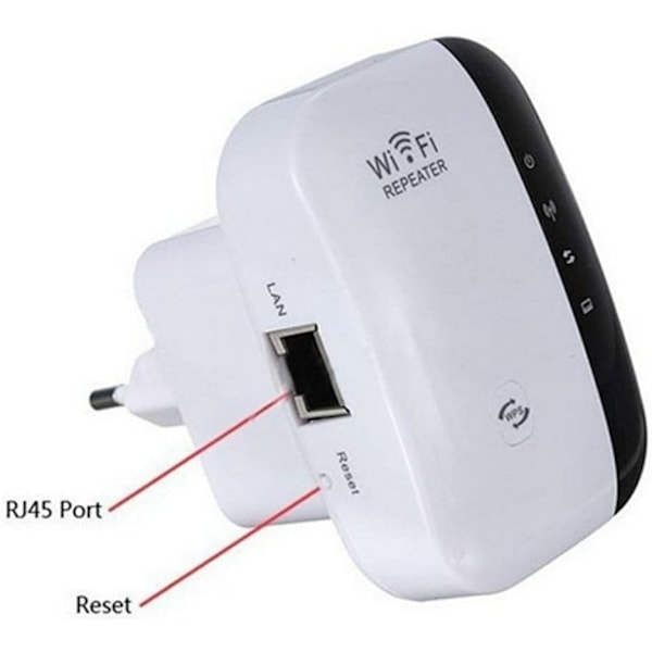 Trådløs WIFI rækkeviddeforlænger AP signal repeater forstærker 802.11 N/B/G mini bærbar signalforstærker