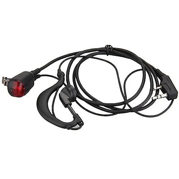 Ear Hook Led Headset Headphone Earpiece For Walkie Talkie Radio