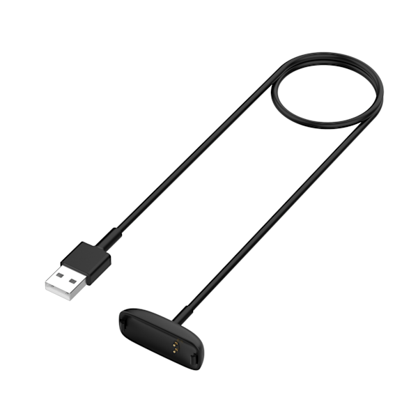 Fitbit Luxe & Charge 5 Laddare - Svart 100cm