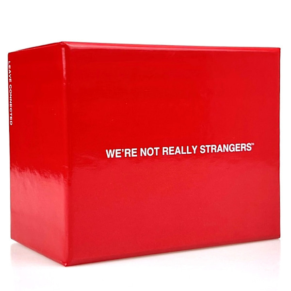 We're Not Really Strangers Kortspel - Ett interaktivt kortspel för vuxna och isbrytare - WELLNGS Couples Edition