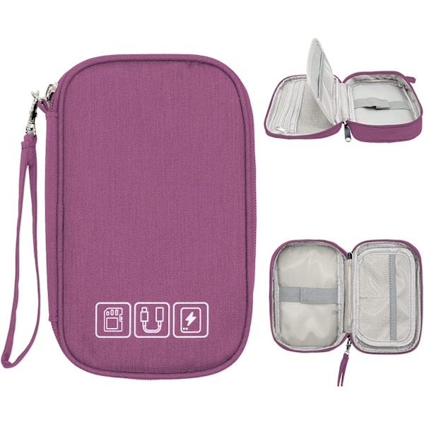 MH-Cable organizer bag flat small electronic bag organizer cable