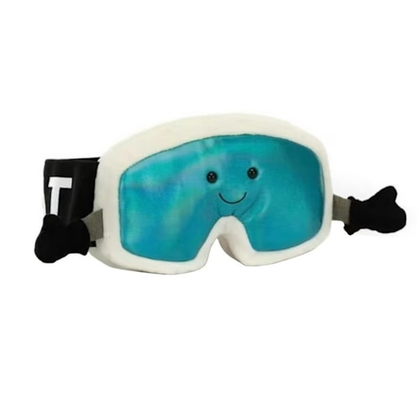 JELLYCAT Sport Skibriller Plysdyr, Udstoppede Dyr, 20 cm Sød Amuseables Sport Skibriller Udstoppede Dyr