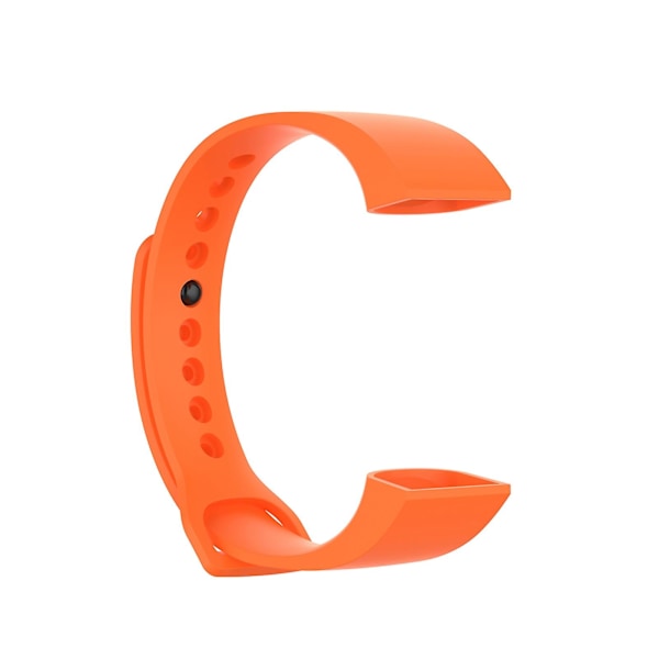 Urrem Kompatibel med Redmi/Kompatibel Xiaomi Mi Band 4c Tykkere Sikker Tpu Udskiftningsrem Smart Armbåndsur Armbånd Kaesi Orange