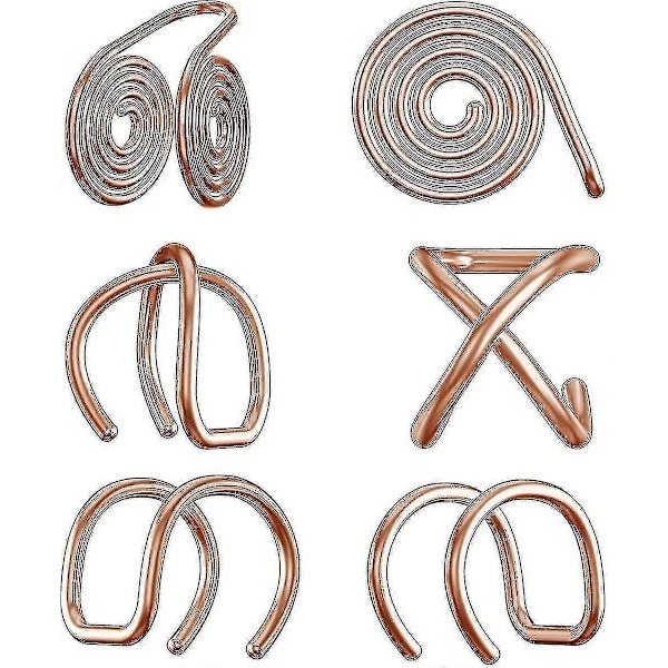 Painekorvakoru keloidille, keloidikorvakorut painekiinnike, kompressio Rose Gold