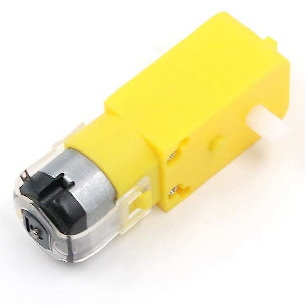 Girmotor Dobbel Aksel 3-6V TT Motor for Smart Car Robot Pakke med 6 (I-form)