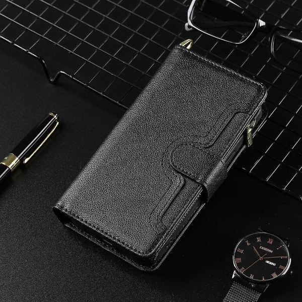 CQBB Kompatibelt med Samsung Galaxy S21 5g Fodral Magnetisk Plånbok Premium Läder Korthållare Skyddsfodral med Fodral