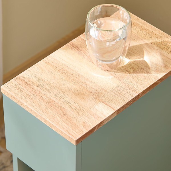 SoBuy Sidebord Oppbevaringsbord Kaffebord Cafébord FBT111-GR Green