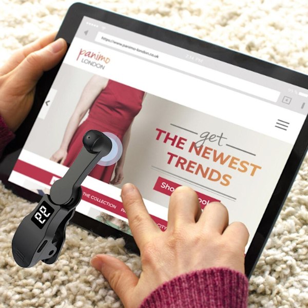 Automatisk Skärmklickare Autoklickare Tapper Liker ROSA 1 1 Rosa Pink 1-1