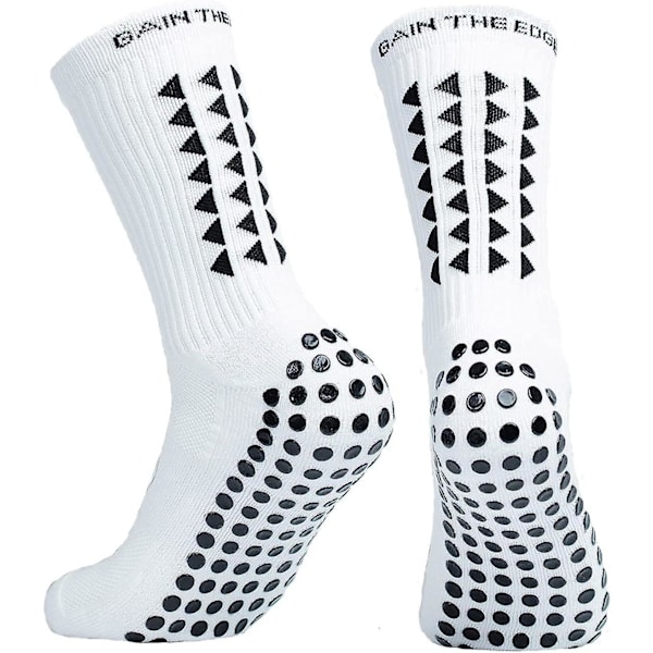Grip Sokker Fotballsokker For Menn Fotball Grip Sokker Menn - Herre Fotballsokker Sklisikre Sokker Hvite Fotballsokker Sklisikker Sokk