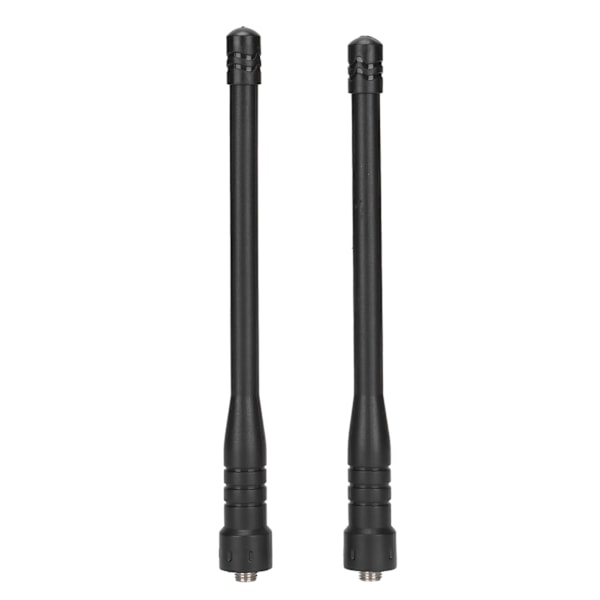 MH 2 stk Walkie Talkie Antenne Retractable Rod Kvinnelig Antenne for BF‑888s Walkie Tlkie