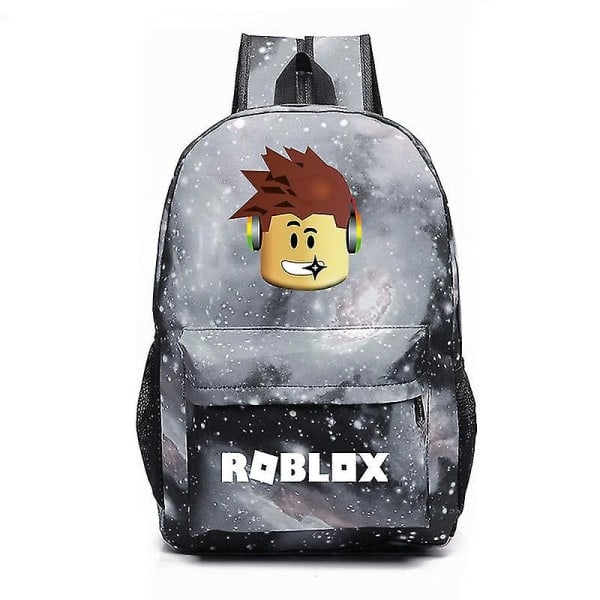 Roblox Game Peripheral Backpack Herr och Dam Resväska Datorväska Studentväska Stil 6