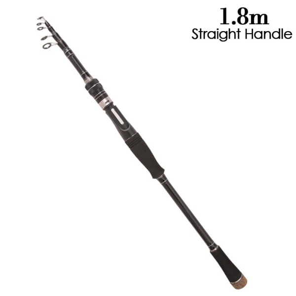 Teleskopisk fiskestang Pen Pole 1.8MRAKT håndtag RAK 1.8m lige håndtag