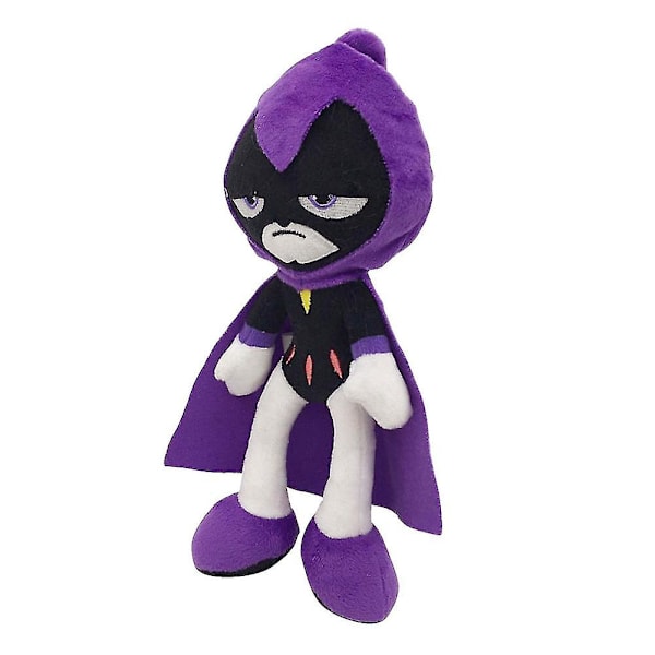 Teen Titans Go Robin Starfire Beast Boy Raven Cyborg Kosedyr Plysj Dukke 9,84 tommer D