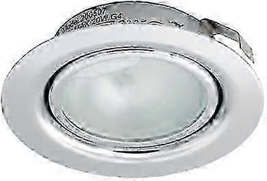 12V 20W Halogen Infälld Downlight Krom Varmvit Lågspänningsbelysning (Driver Krävs)